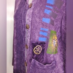 HAND PRINTED SOFT JACKET